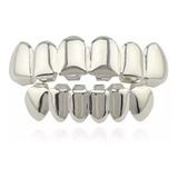 Grillz Banhado Prata Dente
