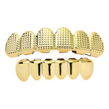 Grillz Grelha Hip Hop Parte Superior   Inferior Liso