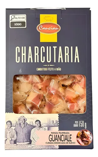 Guanciale Em Cubos Cancian