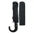 Guarda Chuva Automatico Cabo Curvo Masculino Fazzoletti 206 Cor Preto Desenho Do Tecido Preto