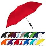 Guarda-chuva De Viagem Compacto Com Fechamento Automático Strombergbrand Umbrellas, Vermelho, Tamanho único