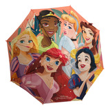Guarda Chuva Infantil Automático Princesas Disney Original