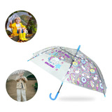 Guarda Chuva Infantil Transparente