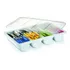 Guarda Talheres Com Tampa Grande Biopratika Multiuso Pleion Cor Branco