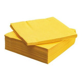 Guardanapos De Papel Linha Luxo 40 Unid Amarelo Silver