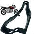 Guia De Corrente Transmissão Para Cbx250 Twister 2001 A 2008