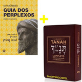 Guia Dos Perplexos + Bíblia Hebraica Tanah Portug Hebraico