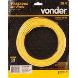 Guia Passa Fios C 20 Metros Pvc Com Alma De Aço Vonder