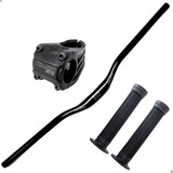 Guidao Bicicleta 31 8x720mm  Mesa Suporte  Manopla Gios Mtb