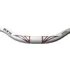 Guidão Curvo Gts Ghr06 31.8mm X 640mm X 9° Branco