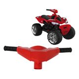 Guidao Vermelho Para Quadriciclo