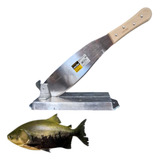 Guilhotina Para Cortar Peixe Picador Em Alumínio Batido