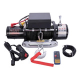 Guincho Eletrico 12v 12000 Lbs Cabo Nylon 25m C  Guia Vo6
