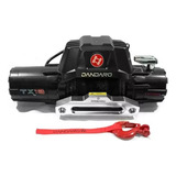 Guincho Elétrico Dandaro Tx 13 S 13500lbs 12v Cabo Sintetico