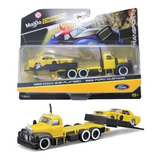 Guincho Mack B-61 + 65 Ford Mustang - Elite Transport Maisto