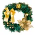 Guirlanda Dourada De Natal 30cm Completa Para Decoração