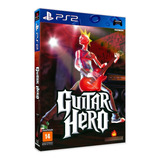 Guitar Hero (1) Pra Playstation 2 Slim Bloqueado Leia Desc.