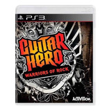 Guitar Hero: Warriors Of Rock Ps3 Físico