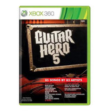 Guitar Hero 5 Xbox 360 Original Em Cd Físico 