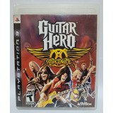 Guitar Hero Aerosmith, Jogo Original Para Ps3