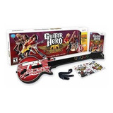 Guitar Hero Aerosmith Nintendo Wii Com Guitarra Novíssima
