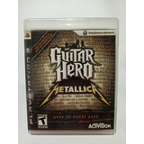 Guitar Hero Metallica Ps3