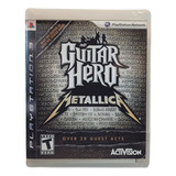 Guitar Hero Metallica Ps3