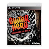 Guitar Herói Warriors Of Rock Mídia Física Original