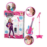 Guitarra Com Microfone E