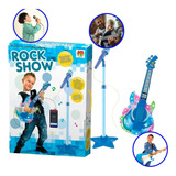 Guitarra Com Microfone Pedestal