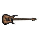 Guitarra Cort Multi Scale Ii Kx507 7 Cordas Star Dust Black Cor Marrom-escuro Material Do Diapasão Macassar Ebony Fingerboard Orientação Da Mão Destro