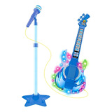 Guitarra E Microfone Infantil