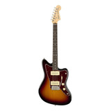 Guitarra Elétrica Fender American Performer Jazzmaster De Amieiro 3-color Sunburst Uretano Satin Com Diapasão De Pau-rosa