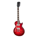Guitarra Elétrica Gibson Les Paul Standard De Bordo/mogno 2018 Blood Orange Burst Brilhante Com Diapasão De Pau-rosa