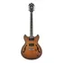 Guitarra Elétrica Ibanez As Artcore As53 Semi Hollow De Sapele Tobacco Flat Mate Com Diapasão De Nogueira