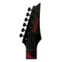 Guitarra Elétrica Ibanez Rg Gio Grg131dx De Choupo Black Flat Com Diapasão De Amaranto