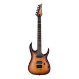 Guitarra Elétrica Ibanez Rga Standard Rga42fm De Bordo/meranti Dragon Eye Burst Flat Com Diapasão De Jatobá