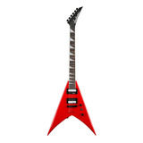 Guitarra Elétrica Jackson Js Series King V Js32t De Choupo Ferrari Red Brilhante Com Diapasão De Amaranto