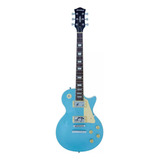 Guitarra Eletrica Les Paul Strinberg Lps 230 Mb Azul Jazz Bl Cor Azul-turquesa Material Do Diapasão Madeira Técnica Orientação Da Mão Destro