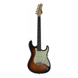 Guitarra Elétrica Memphis Stratocaster Mg 30 Sunburst Satin