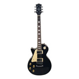 Guitarra Elétrica Para Canhoto Strinberg Lps Series Lps230 Les Paul De Tília Black Brilhante Com Diapasão De Pau-rosa