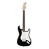 Guitarra Elétrica Squier By Fender Bullet Stratocaster Ht De Choupo Black Brilhante Com Diapasão De Louro Indiano