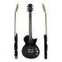 Guitarra Elétrica Strinberg Lps Series Lps200 De Tília Black Brilhante Com Diapasão De Pau rosa