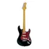 Guitarra Elétrica Tagima Tw Series Tg 530 Stratocaster De Tília Black Brilhante Com Diapasão De Bordo