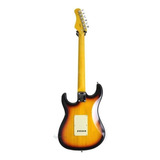 Guitarra Elétrica Tagima Tw Series Tg 530 Stratocaster De Tília Sunburst Com Diapasão De Bordo