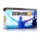 Guitarra Guitar Hero Bundle Live   Ps3 Usado