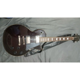 Guitarra Hurricane Preta Sem Fio Com Correia