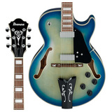 Guitarra Ibanez George Benson Gb 10em Jbb Jet Blue Burst Cor Jet Blue Burst (gb 10em Jbb) Orientação Da Mão Destro