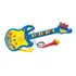 Guitarra Infantil Azul Com Microfone Musical Dmtoys Original