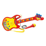 Guitarra Infantil Com Microfone